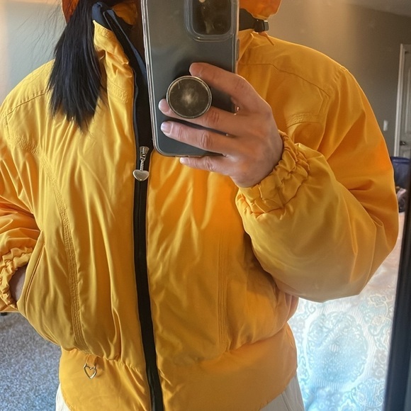 Vintage Obermeyer Yellow Women's Puffer
Ski Jacket - Picture 1 of 15